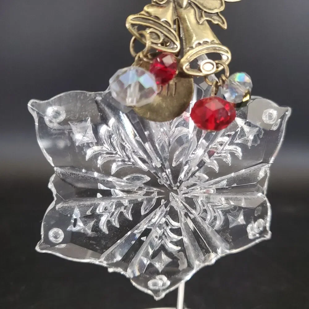 Tradition Keepers by Noelle 2011 Glass Snowflake Beaded Christmas Ornament